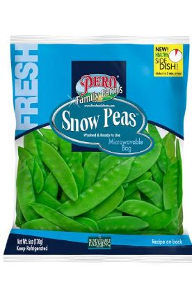 Picture of Pero Family Farms Snow Peas 6 Oz