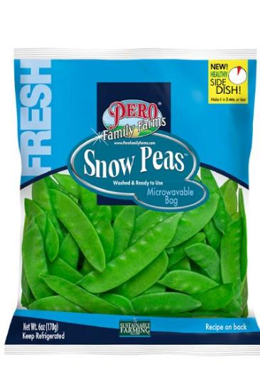 Picture of Pero Family Farms Snow Peas 6 Oz