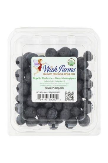 Picture of Wish Farm Blueberries 6 Oz