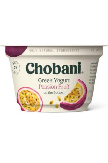 Picture of Chobani Passion Fruit Greek Yogurt 1 Pc