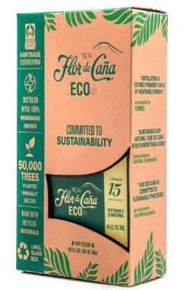 Picture of Flor De Cana Eco 15 Yr 750 Ml