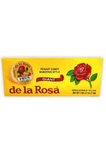 Picture of De La Rosa Giant Mazapan Peanut Candy 1.76 Oz