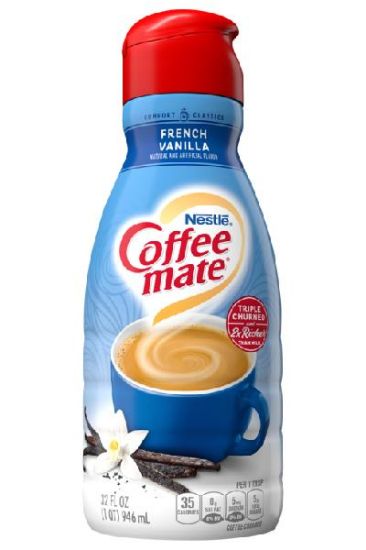 Picture of Nestle Coffee Mate French Vanilla  32 Oz