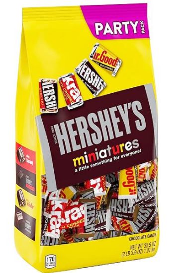 Picture of Hershey/'s Mini Chocolate Candy Mix Pack 35.90 Oz