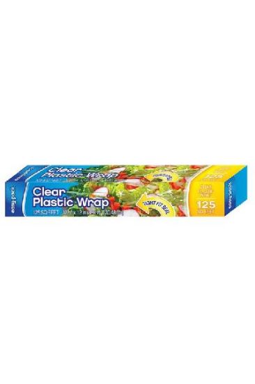 Picture of Easy Pack Clear Plastic Wrap 125 Sf