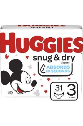 Picture of Huggies Snug & Dry Diapers Step-1 8-14 Lb 38 Pcs