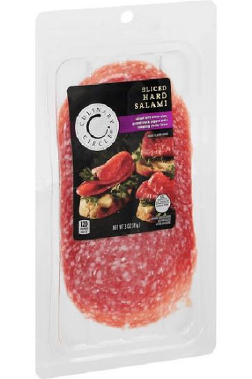Picture of Culinary Circle Sliced Hard Salami 3 Oz