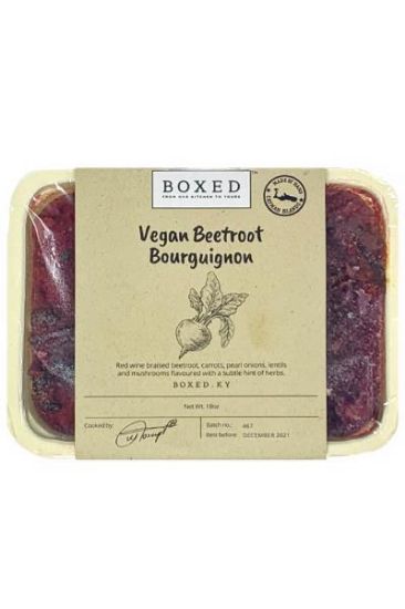 Picture of Boxed Vegan Beetroot Bourguignon 18 Oz