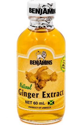 Picture of Benjamins Natural Ginger Extract 60 Ml