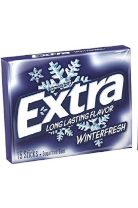 Picture of Wrigley/'s Extra Long Lasting Winterfresh 15sticks Sugarfree 1 Pc