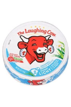 Picture of The Laughing Cow Spreadable Cheese Wedges Creamy Light 6 Oz