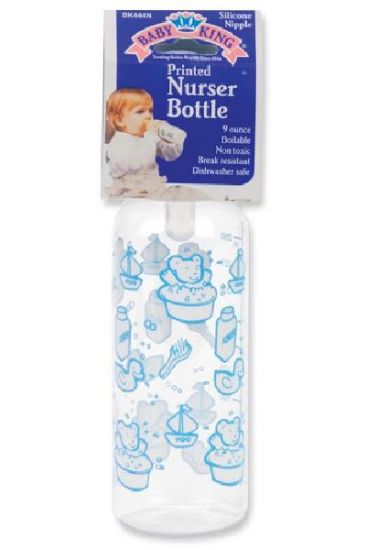 Picture of Baby King Printed Nurser Bottle 9 Oz