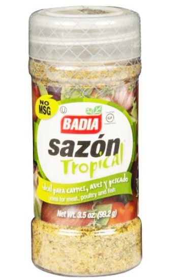 Picture of Badia Sazon Tropical Seasoning 3.5 Oz