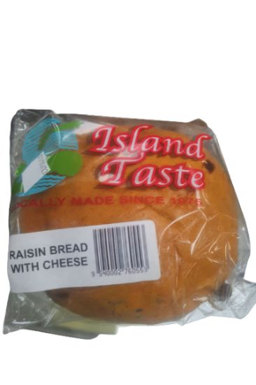 Picture of Island Taste Raisin Bread With Cheese 1 Pc