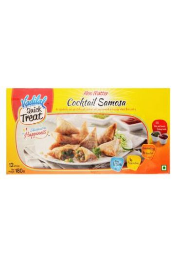 Picture of Vadilal Cocktail Mixed Veg Samosa Party Pack 56.4 Oz