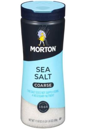 Picture of Morton Sea Salt Coarse 17.6 Oz