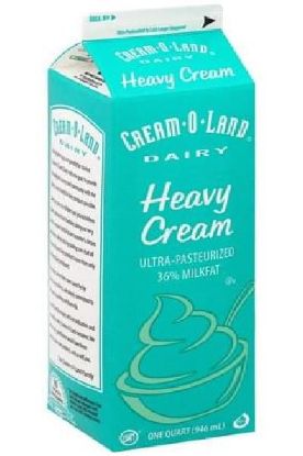 Picture of Cream O Land Heavy Cream Ultra Pasteurized 36% Milkfat 1 Qt