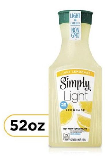 Picture of Simply Lemonade Light 52 Oz