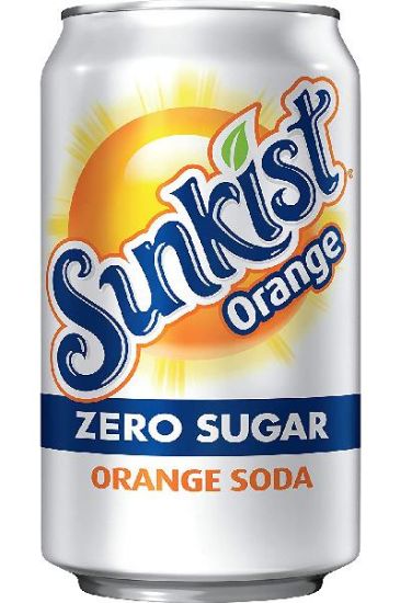 Picture of Sunkist Diet Orange Can 12 Oz