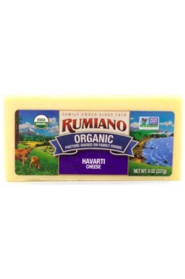 Picture of Rumiano Organic Havarti Cheese Bar Family Owned 8 Oz