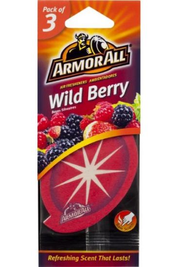Picture of Armor All Air Freshener Card Wild Berry 3 Pk
