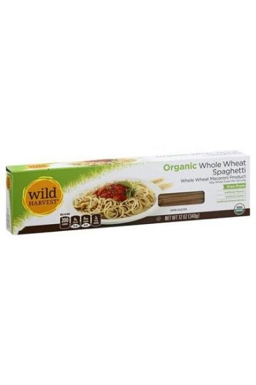 Picture of Wild Harvest Organic Whole Wheat Spaghetti 12 Oz