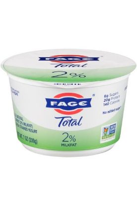 Picture of Fage Total 2% Lowfat Greek Strained Yogurt 7 Oz