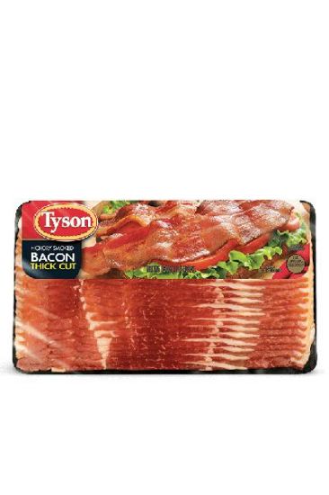 Picture of Tyson Thick Cut Hickory Smoked Bacon 16 Oz