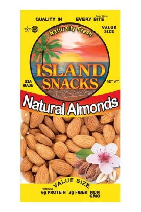 Picture of Island Snacks Almonds 2.5 Oz