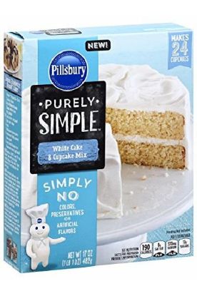 Picture of Pillsbury White Cake & Cupcake Mix 17 Oz