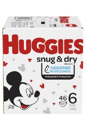 Picture of Huggies Snug & Dry No.6 Over 35lb 46 Pc