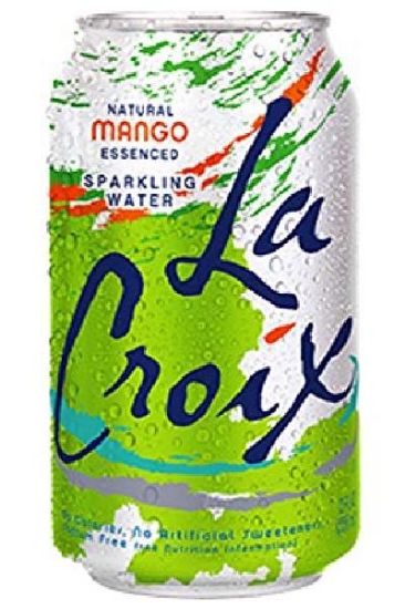 Picture of La Croix Mango Sparkling Water 12 Oz