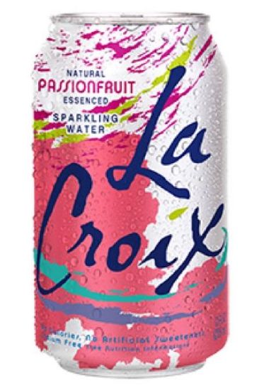 Picture of La Croix Passionfruit Sparkling Water 12 Oz