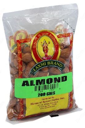 Picture of Laxmi Almonds 200 Grams