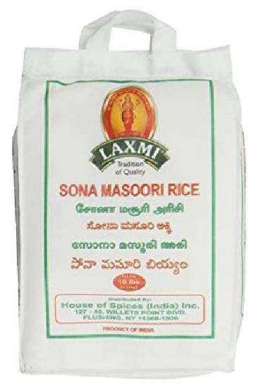 Picture of Laxmi Sona Masoori Rice 10 Lbs