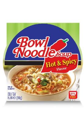 Picture of Nong Shim Hot & Spicy Bowl Noodle Soup 3.03 Oz