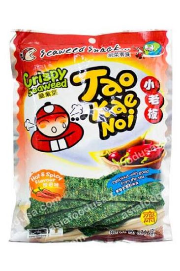 Picture of Tkn Crispy Seaweed Hot & Spicy 1.12 Oz