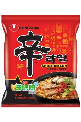 Picture of Nong Shim Shin Ramyun Family Pack 4.23 Oz
