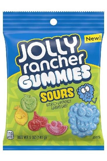 Picture of Jolly Rancher Gummies Fruit & Sours 5 Oz