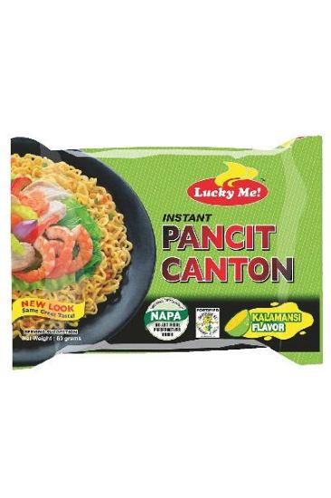 Picture of Lucky Me! Pancit Canton Chili Mansi Chow Mein Noodles 2.12 Oz