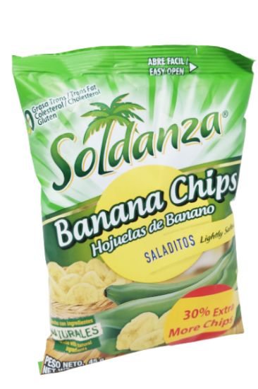 Picture of Soldanza Banana Chips 45 Grams