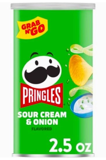 Picture of Pringles Sour Cream & Onion 2.5 Oz