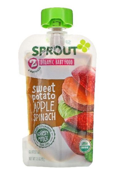 Picture of Sprout Sweet Potato Apple Spinach 3.50 Oz