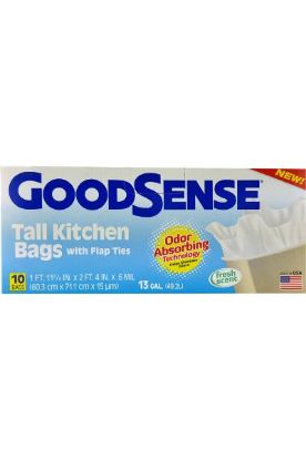 Picture of Good Sense Tall Kitchen Bags Vanilla Scent 13 Gallon 10 Ct