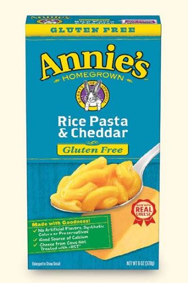 Picture of Annie/'s Gluten Free Rice Pasta & Cheddar 6 Oz