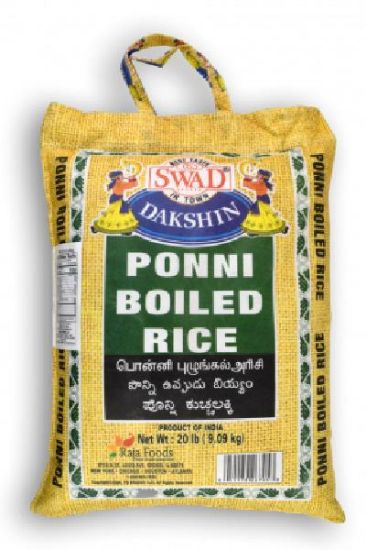 Picture of Swad Ponni Boiled Rice 20 Lbs