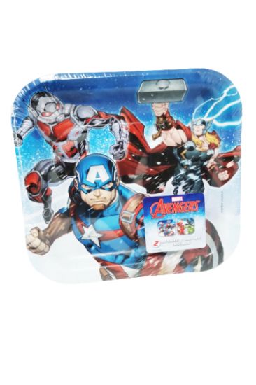 Picture of Marvel Avengers Paper Plates 7 Inch
