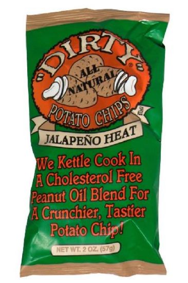 Picture of Dirty Jalapeno Heat Potato Chips 2 Oz