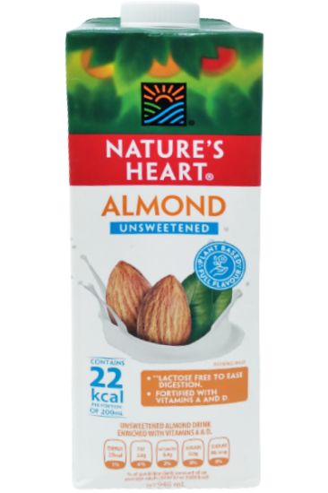 Picture of Nature/'s Heart Almond Unsweetened Milk 946 Ml