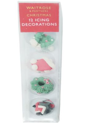 Picture of Christmas Icing Decoration 1 Pack